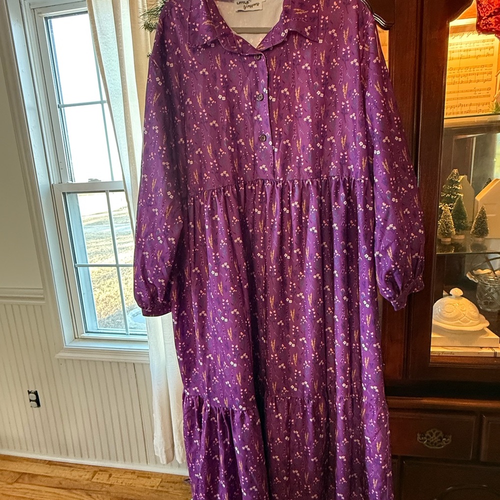 ⚡️BRAND NEW⚡️ Purple Floral Maxi Dress